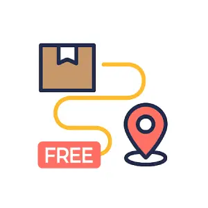 Free delivery icon